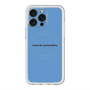 スリムプロテクションプレミアムケース with MagSafe［ NATURAL COMMODITY Blue ］