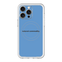 スリムプロテクションプレミアムケース with MagSafe［ NATURAL COMMODITY Blue ］