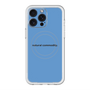 スリムプロテクションプレミアムケース with MagSafe［ NATURAL COMMODITY Blue ］