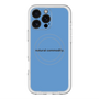 スリムプロテクションプレミアムケース with MagSafe［ NATURAL COMMODITY Blue ］