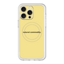 スリムプロテクションプレミアムケース with MagSafe［ NATURAL COMMODITY Yellow ］