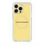 スリムプロテクションプレミアムケース with MagSafe［ NATURAL COMMODITY Yellow ］