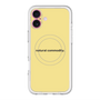 スリムプロテクションプレミアムケース with MagSafe［ NATURAL COMMODITY Yellow ］