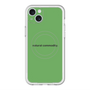 スリムプロテクションプレミアムケース with MagSafe［ NATURAL COMMODITY Green ］
