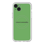 スリムプロテクションプレミアムケース with MagSafe［ NATURAL COMMODITY Green ］