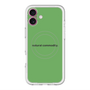 スリムプロテクションプレミアムケース with MagSafe［ NATURAL COMMODITY Green ］