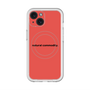 スリムプロテクションプレミアムケース with MagSafe［ NATURAL COMMODITY Red ］