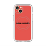 スリムプロテクションプレミアムケース with MagSafe［ NATURAL COMMODITY Red ］