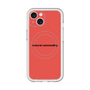 スリムプロテクションプレミアムケース with MagSafe［ NATURAL COMMODITY Red ］
