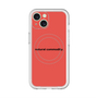 スリムプロテクションプレミアムケース with MagSafe［ NATURAL COMMODITY Red ］