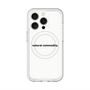 スリムプロテクションプレミアムケース with MagSafe［ NATURAL COMMODITY White ］