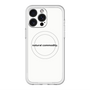 スリムプロテクションプレミアムケース with MagSafe［ NATURAL COMMODITY White ］