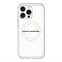 スリムプロテクションプレミアムケース with MagSafe［ NATURAL COMMODITY White ］