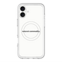 スリムプロテクションプレミアムケース with MagSafe［ NATURAL COMMODITY White ］