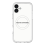スリムプロテクションプレミアムケース with MagSafe［ NATURAL COMMODITY White ］