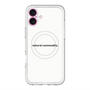 スリムプロテクションプレミアムケース with MagSafe［ NATURAL COMMODITY White ］