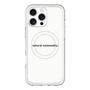 スリムプロテクションプレミアムケース with MagSafe［ NATURAL COMMODITY White ］
