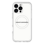 スリムプロテクションプレミアムケース with MagSafe［ NATURAL COMMODITY White ］