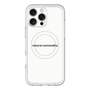 スリムプロテクションプレミアムケース with MagSafe［ NATURAL COMMODITY White ］