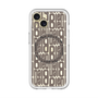 スリムプロテクションプレミアムケース with MagSafe［ LANVIN en Bleu - Logo Pattern - Black ］