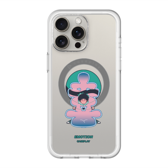スリムプロテクションプレミアムケース with MagSafe［ 喜怒アイ楽 -喜- ］