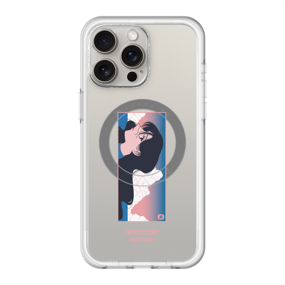 スリムプロテクションプレミアムケース with MagSafe［ 喜怒アイ楽 -哀- ］