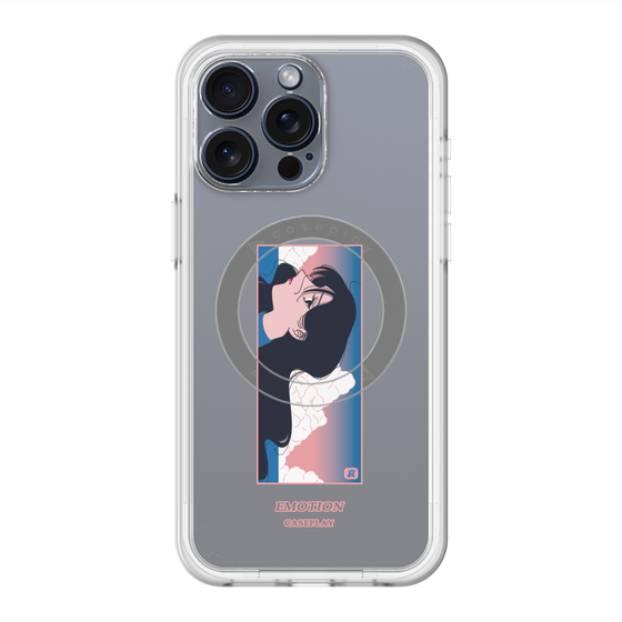スリムプロテクションプレミアムケース with MagSafe［ 喜怒アイ楽 -哀- ］