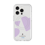 スリムプロテクションプレミアムケース with MagSafe［ LANVIN en Bleu Hearts Purple - ランバン ハート パープル ］