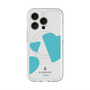 スリムプロテクションプレミアムケース with MagSafe［ LANVIN en Bleu Hearts Blue - ランバン ハート ブルー ］