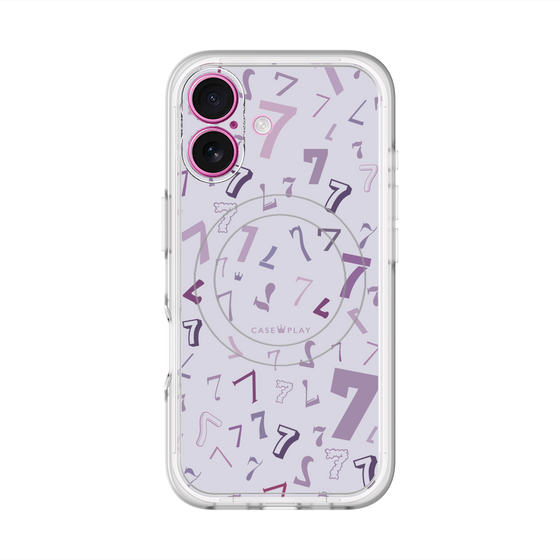 スリムプロテクションプレミアムケース with MagSafe［ Puple 7 - パープル・セブン ］