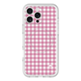 スリムプロテクションプレミアムケース with MagSafe［ Checkered Pink - ギンガムチェック ピンク ］