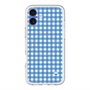 スリムプロテクションプレミアムケース with MagSafe［ Checkered Blue - ギンガムチェック ブルー ］