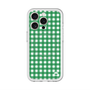 スリムプロテクションプレミアムケース with MagSafe［ Checkered Green - ギンガムチェック グリーン ］