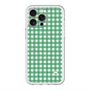 スリムプロテクションプレミアムケース with MagSafe［ Checkered Green - ギンガムチェック グリーン ］