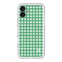 スリムプロテクションプレミアムケース with MagSafe［ Checkered Green - ギンガムチェック グリーン ］