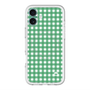 スリムプロテクションプレミアムケース with MagSafe［ Checkered Green - ギンガムチェック グリーン ］