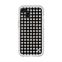 スリムプロテクションプレミアムケース with MagSafe［ Checkered Purple - ギンガムチェック ブラック ］