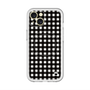 スリムプロテクションプレミアムケース with MagSafe［ Checkered Purple - ギンガムチェック ブラック ］