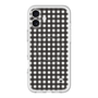 スリムプロテクションプレミアムケース with MagSafe［ Checkered Purple - ギンガムチェック ブラック ］