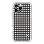 スリムプロテクションプレミアムケース with MagSafe［ Checkered Purple - ギンガムチェック ブラック ］