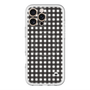 スリムプロテクションプレミアムケース with MagSafe［ Checkered Purple - ギンガムチェック ブラック ］
