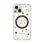 スリムプロテクションプレミアムケース with MagSafe［ Dippin dots Red - ディッピンドッツ レッド ］