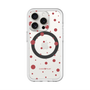 スリムプロテクションプレミアムケース with MagSafe［ Dippin dots Red - ディッピンドッツ レッド ］