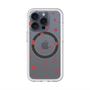 スリムプロテクションプレミアムケース with MagSafe［ Dippin dots Red - ディッピンドッツ レッド ］