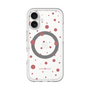 スリムプロテクションプレミアムケース with MagSafe［ Dippin dots Red - ディッピンドッツ レッド ］