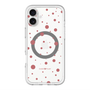 スリムプロテクションプレミアムケース with MagSafe［ Dippin dots Red - ディッピンドッツ レッド ］