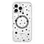スリムプロテクションプレミアムケース with MagSafe［ Dippin dots Black - ディッピンドッツ ブラック ］