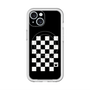 スリムプロテクションプレミアムケース with MagSafe［ Racing checkered flag - レーシングチェッカーフラッグ ］