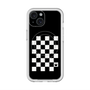 スリムプロテクションプレミアムケース with MagSafe［ Racing checkered flag - レーシングチェッカーフラッグ ］