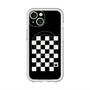 スリムプロテクションプレミアムケース with MagSafe［ Racing checkered flag - レーシングチェッカーフラッグ ］